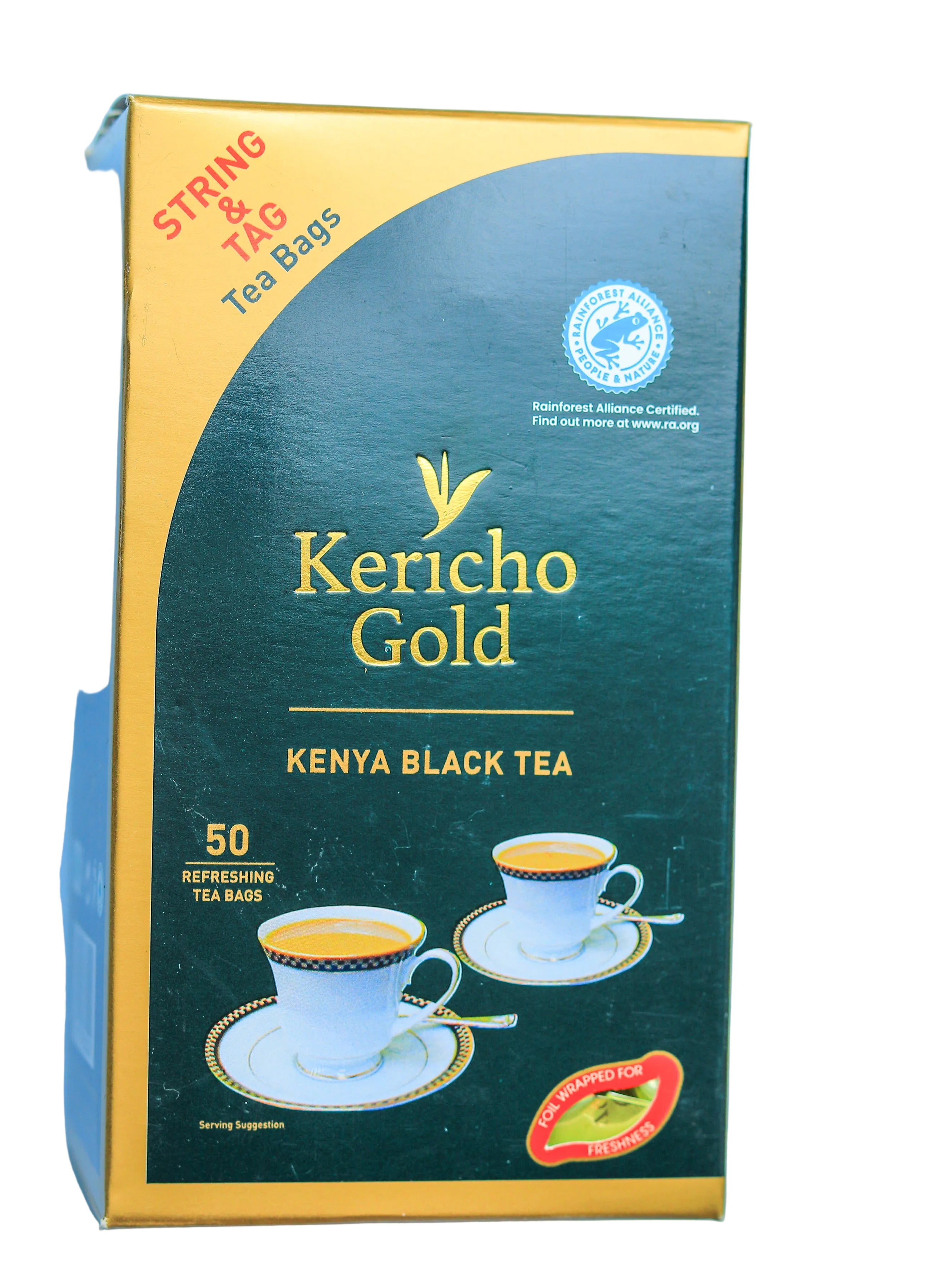Kericho Gold String Tea Bags 50pcs