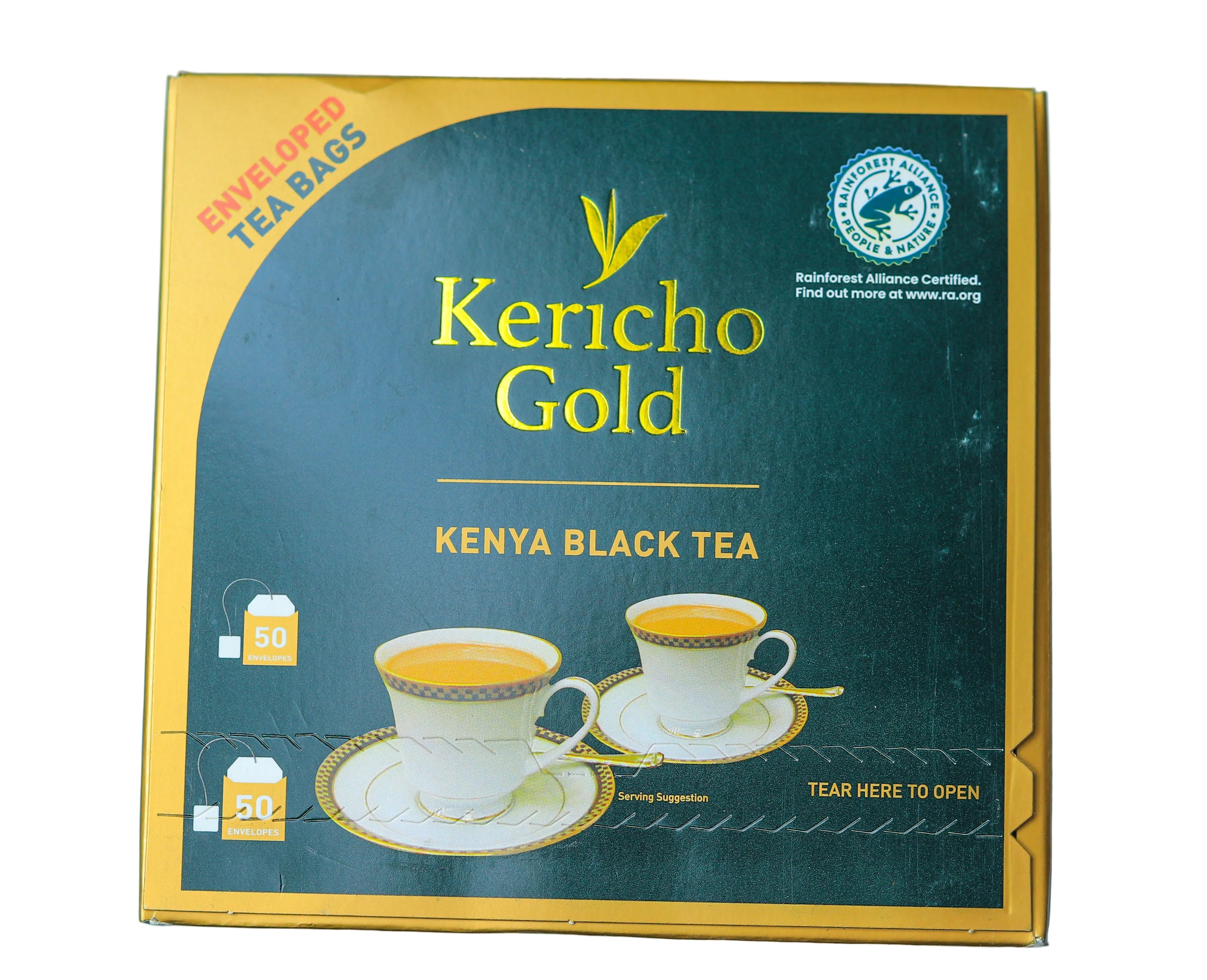 Kericho Gold Enveloped Tea bags 50 pcs