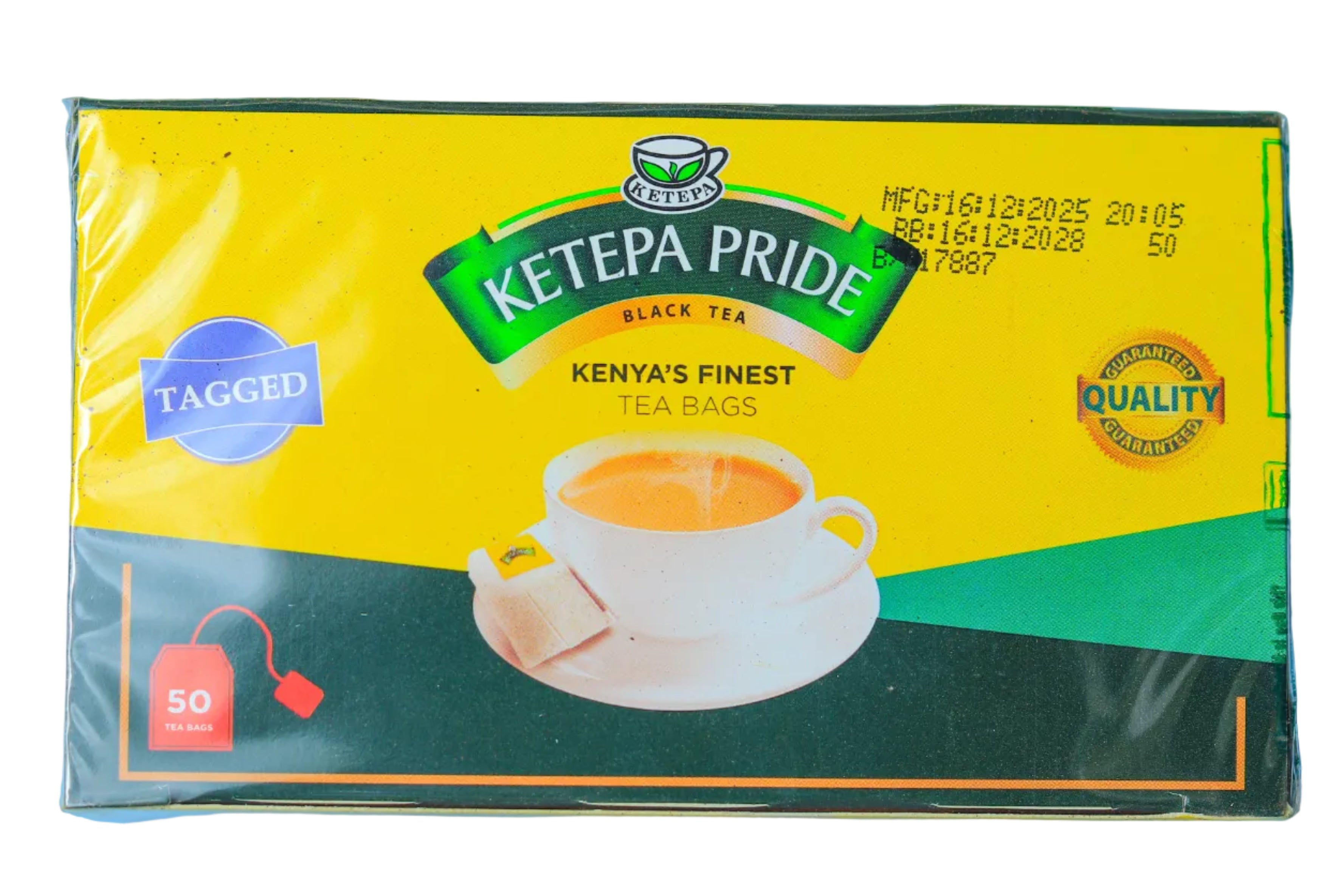 Ketepa Pride Tagged Tea bags 100g